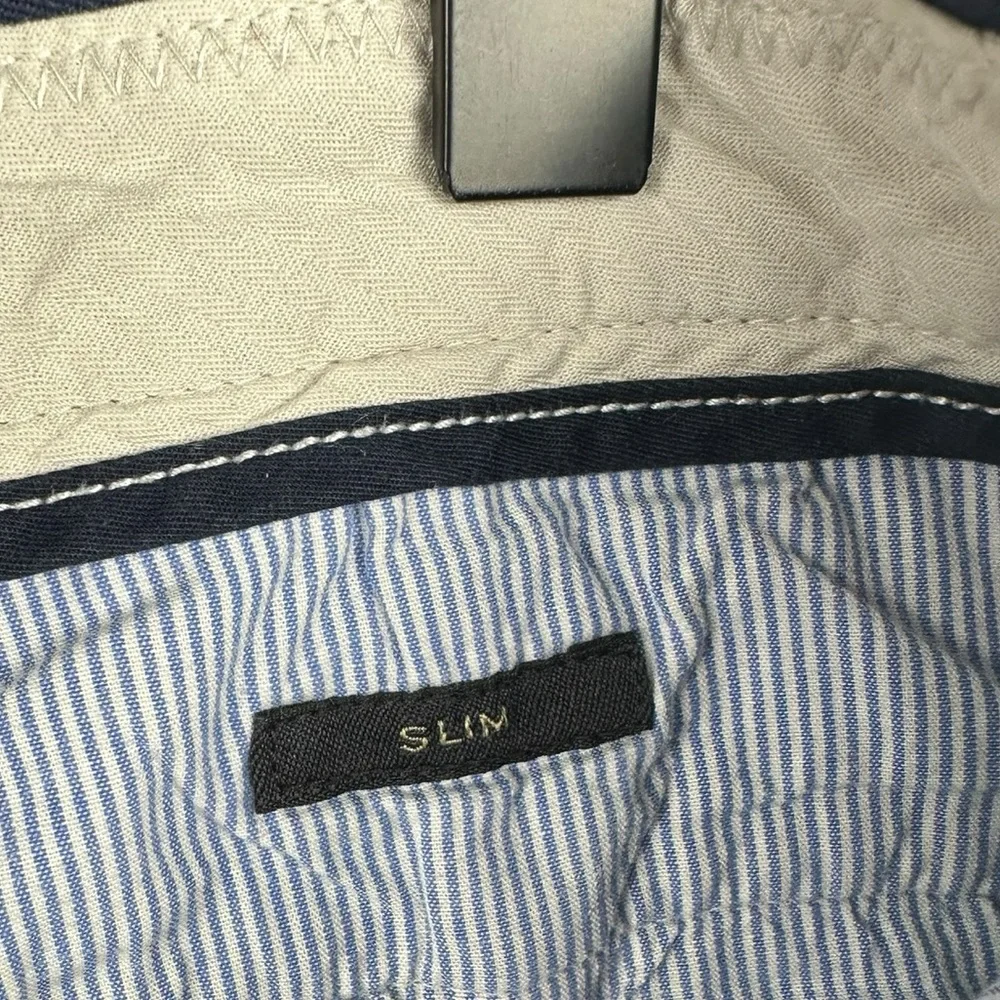 J.Crew Bowery Slim Stretch Chino Pants Blue‎ Men’s 30x32 Cotton Elastane